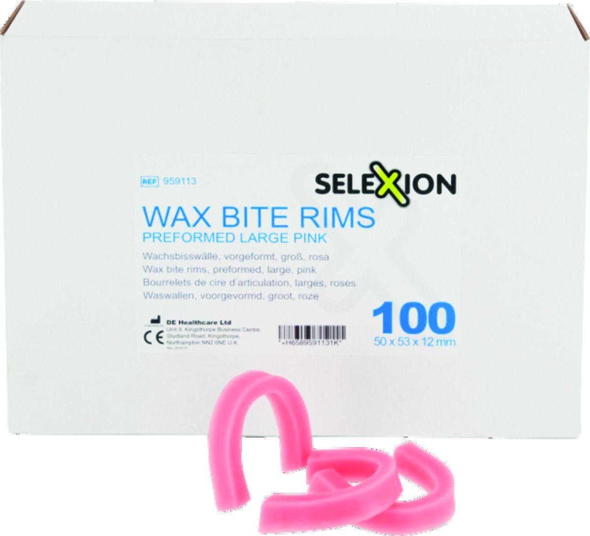 Bourrelets de cire premium rose x100 SELEXION