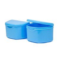 Box de prothèse trapèze bleu (20) SELEXION
