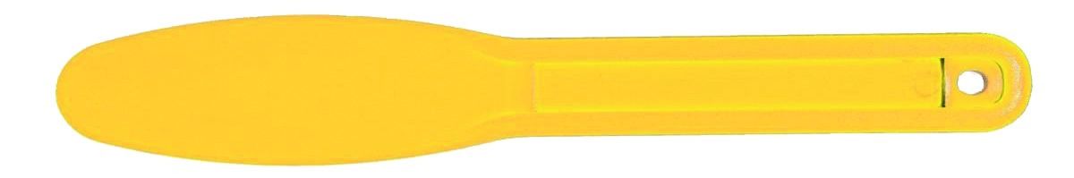 SPATULE A ALGINATE PLASTIQUE JAUNE SELEXION