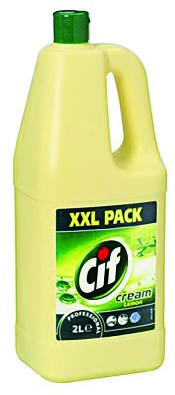 Crème Récurante - Le flacon de 2L- Citron - CIF