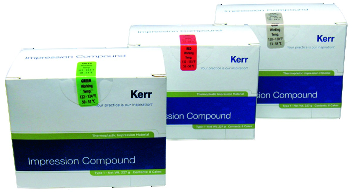 Pâte Thermoplastique KERR - Bâton Rouge - Boîte de 15