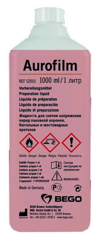 Aurofilm BEGO - La bouteille de 1 litre