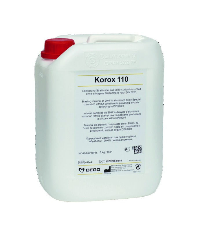 Korox BEGO - 110 microns - Le bidon de 8 kg