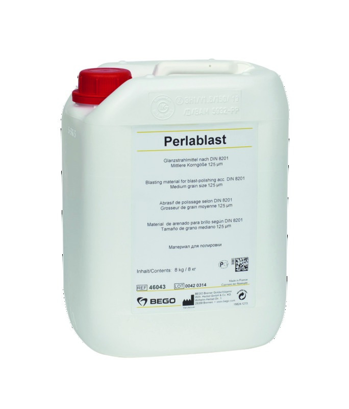Perlablast BEGO - 125 microns - Le bidon de 8 kg