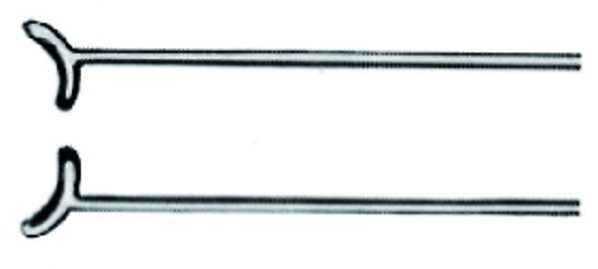 Crochets J obliques SCHEU-DENTAL - La boîte de 10 crochets - 0,9 mm