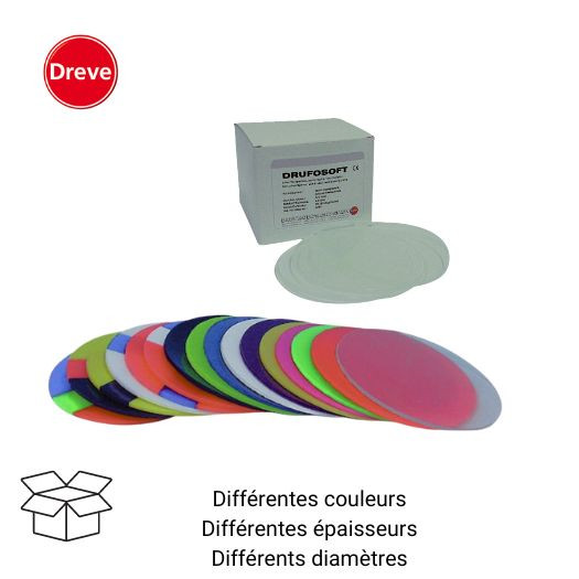 Plaques Drufosoft rond DREVE