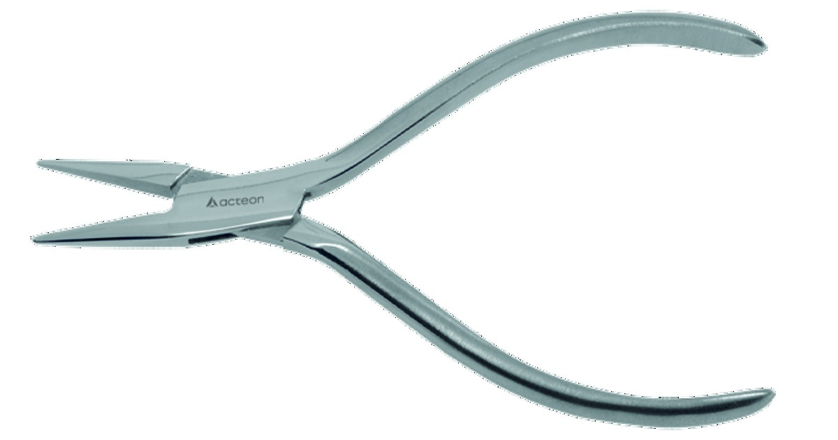 Pince plate ACTEON PRODONT -  La pince lisse de 14 cm