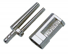 Bi-Pin avec gaine RENFERT -  Court 13,5 mm - La boîte de 1000