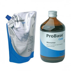 Probase Cold IVOCLAR - La portion de 2,5 kg + 1 litre - Clear