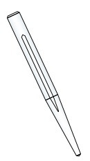 Tenons Cylindro-Coniques Calcinables STABYL - Blancs - 1C - par 12