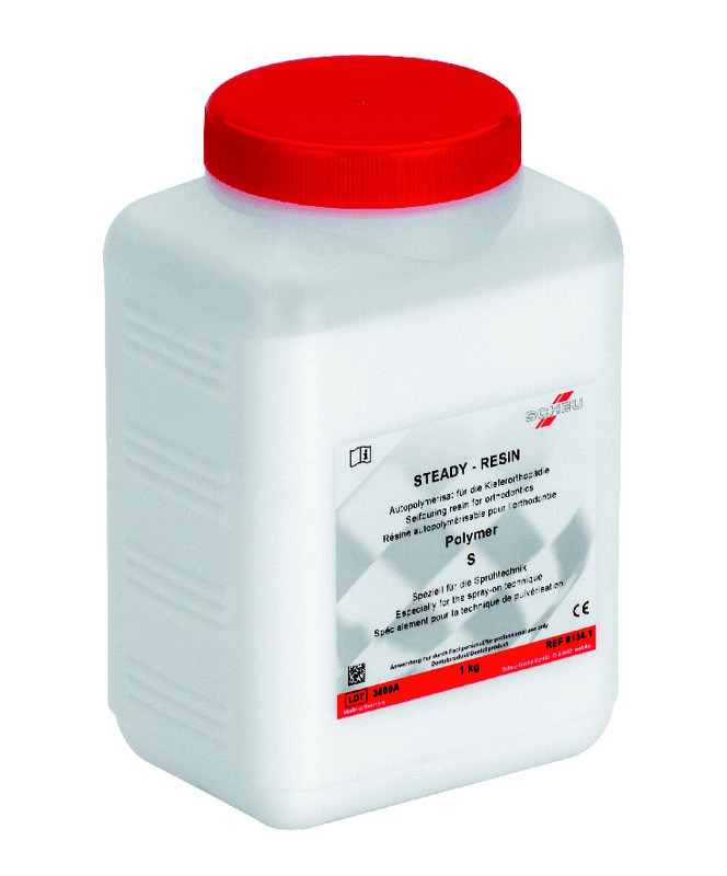 Steady-Resin S SCHEU-DENTAL - La poudre de 1 kg