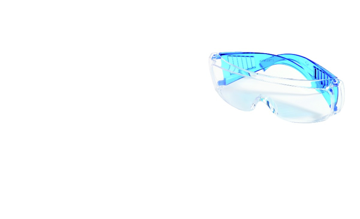 Lunettes de protection anti-buée STERIBLUE - Bleues