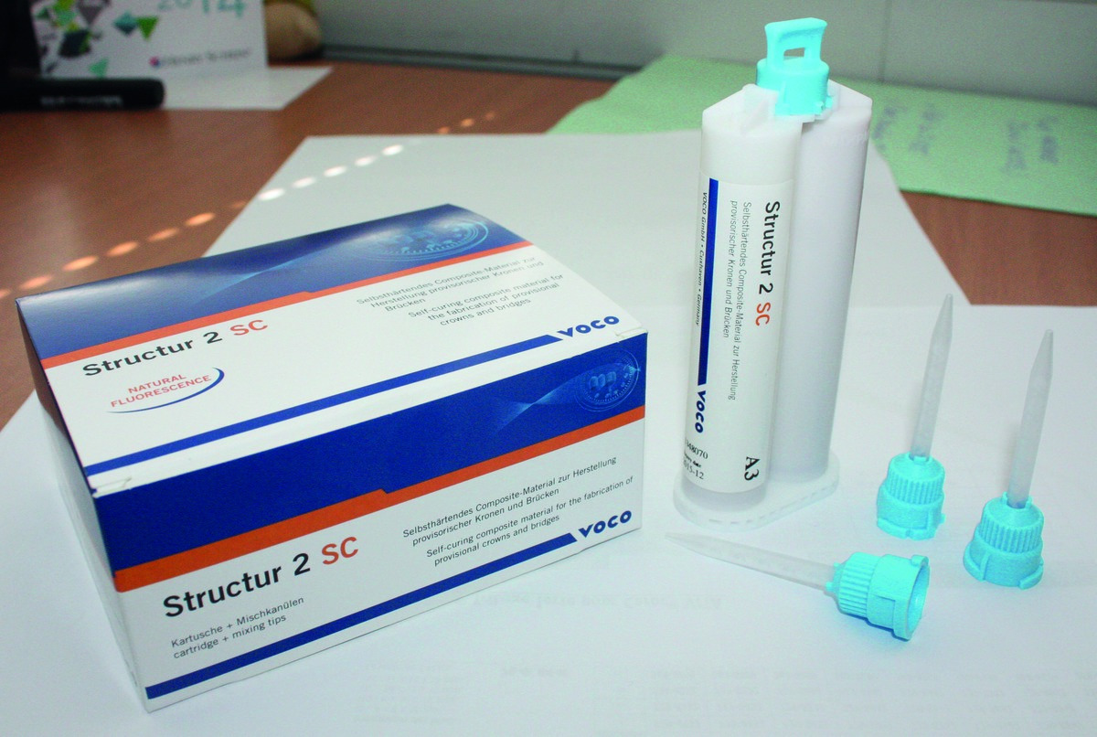 Structur 2 Sc VOCO - Cartouche 76 g + Embouts - Réassort A3