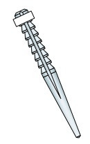 Tenons Cylindro-coniques Titane STABYL - Blanc - Lot de 6