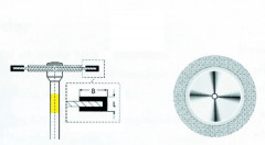 Disque diamanté NTI - Ultraflex - 366 - extra-fin - Le disque