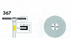 Disque diamanté NTI - Ultraflex - 367 - extra-fin - Le disque