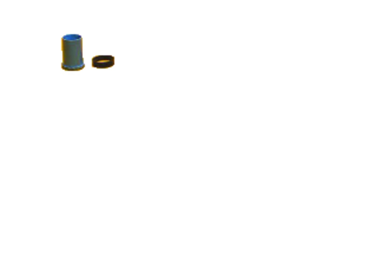 Cylindre en plastique MESTRA - Bleu - 1X - L'unité