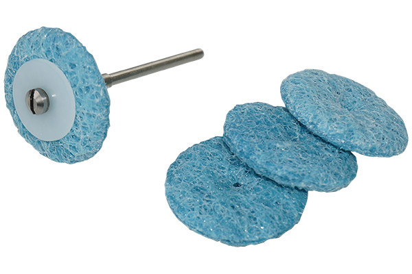 Lisko-S disques à polir turquoise x10 ERKODENT