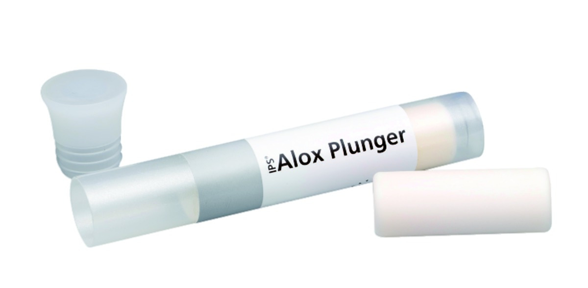 Cylindre silicone IVOCLAR - Les 2 pistons Alox pour IPS e.max