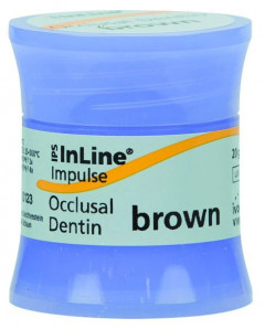 IPS Inline IVOCLAR - Impulse - Occlusal Dentin brun - Le pot de 20 g