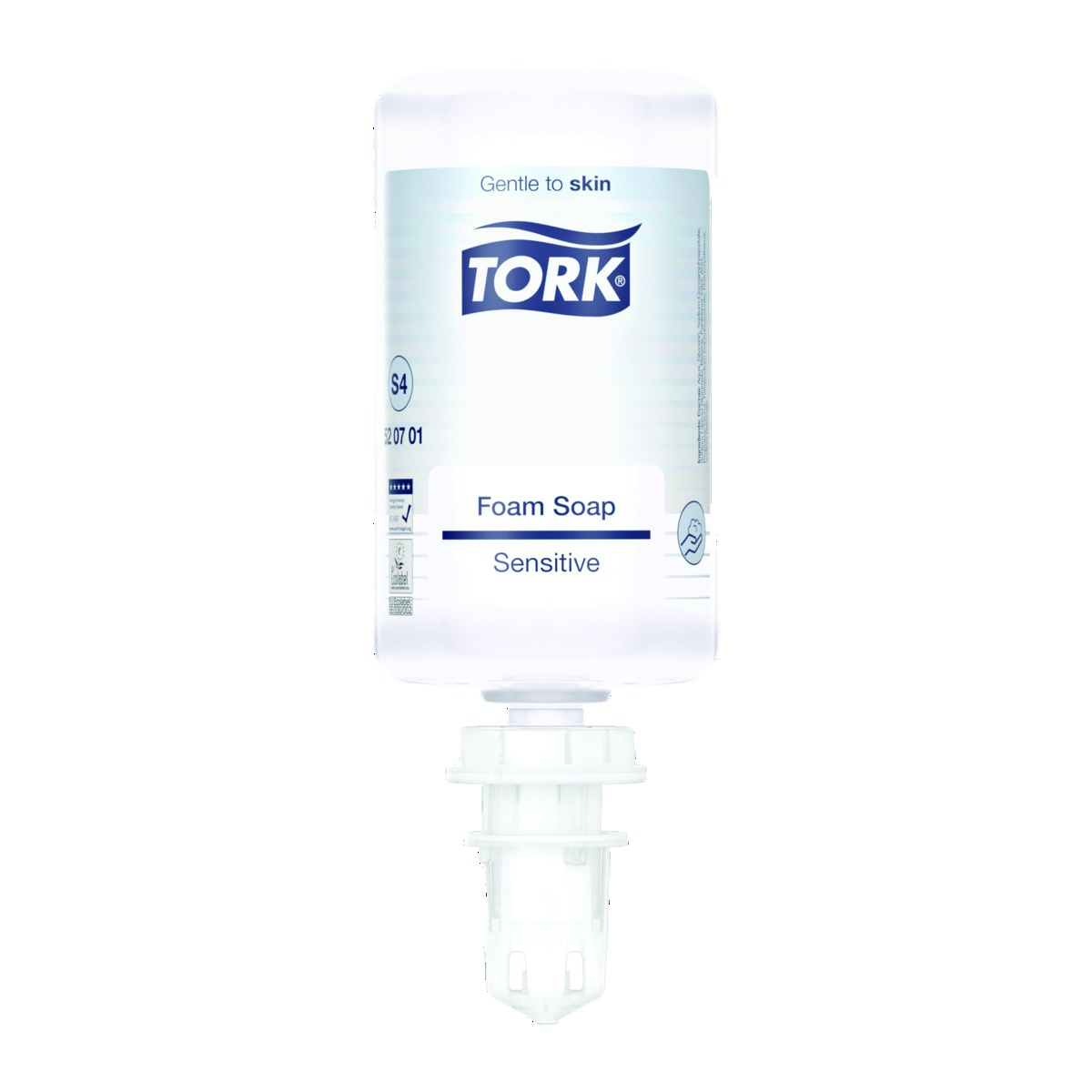 Savons mousse TORK PREMIUM - Le flacon de 1L - Le savon mousse extra-doux