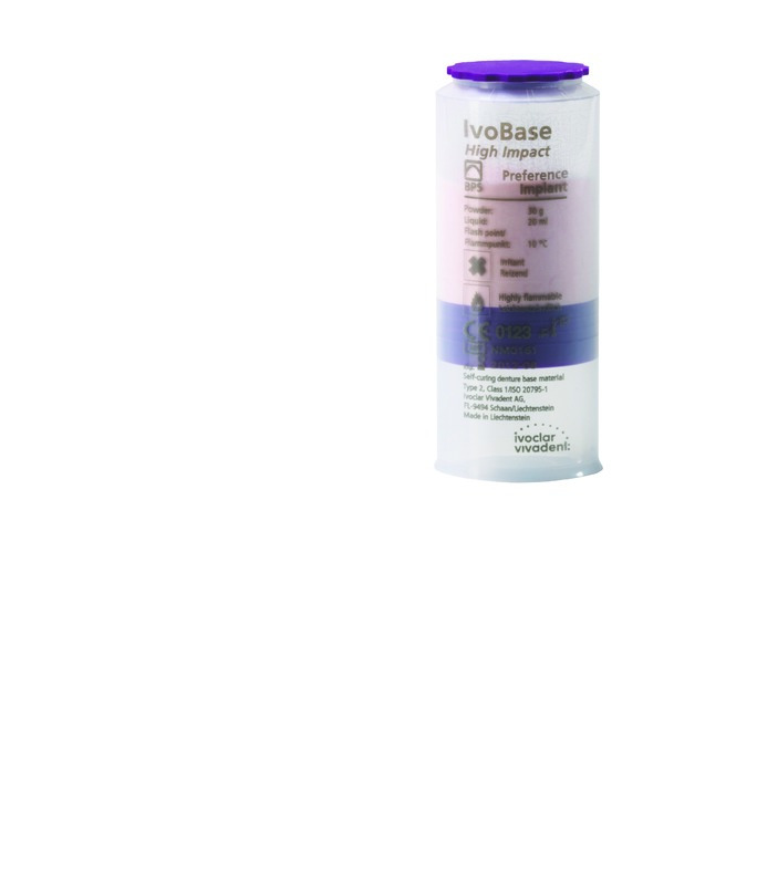 Ivobase High Impact IVOCLAR - Les 20 cartouches - Pink