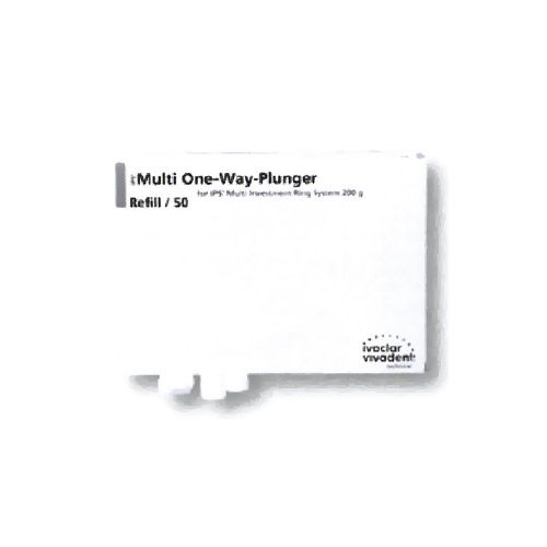 Cylindre silicone IVOCLAR - Le piston jetables Multi (x50)
