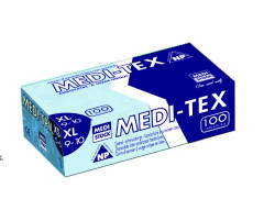 Gants Latex Sans Poudre Meditex - Taille L - Boîte de 100 gants - Medistock