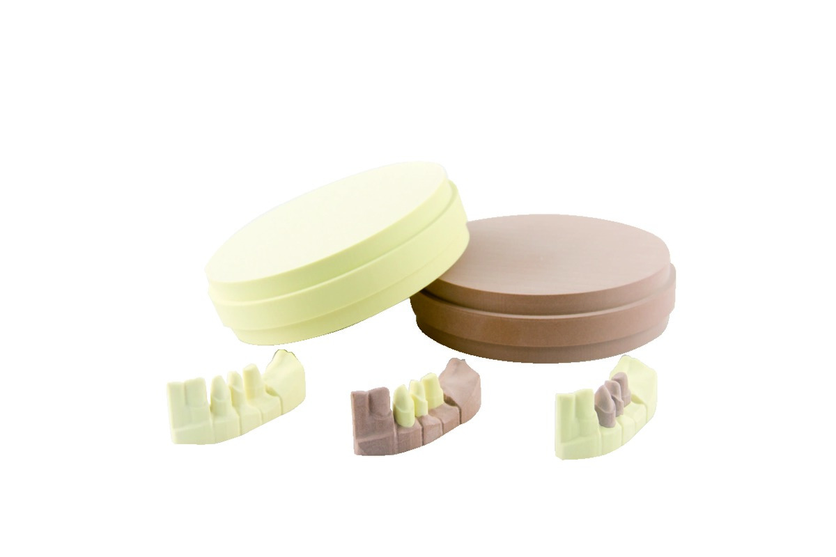 Disque pour Modèle POLIDENT Beige - 25mm