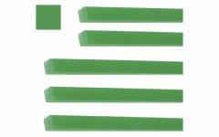 Tiges de coulée IQ Quadro vert 2.5mm 50g YETI DENTAL