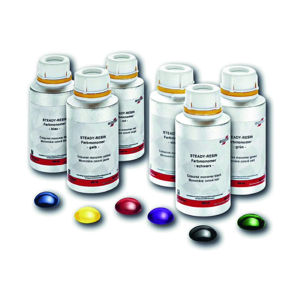 Steady Resin Monomères Colorés Scheu-Dental