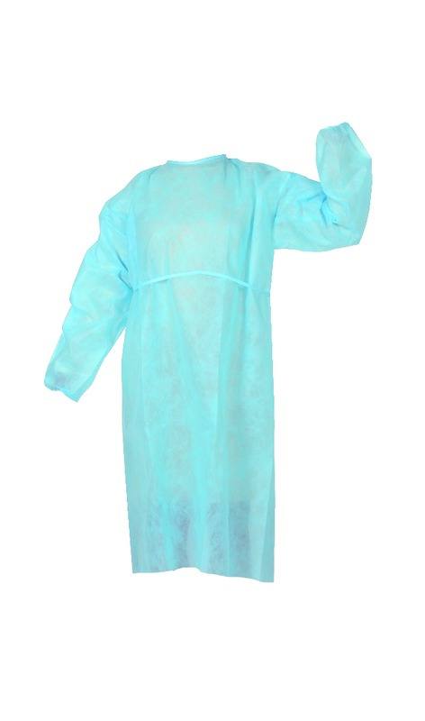 Blouse d'isolation non stérile MEDISTOCK - Lot de 10