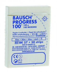 Progress Bandes Prédécoupées BAUSCH - BK57 - bleu - Boîte de 50