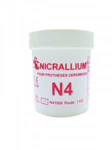 Nicrallium N4 BCS - La boîte de 1 kg