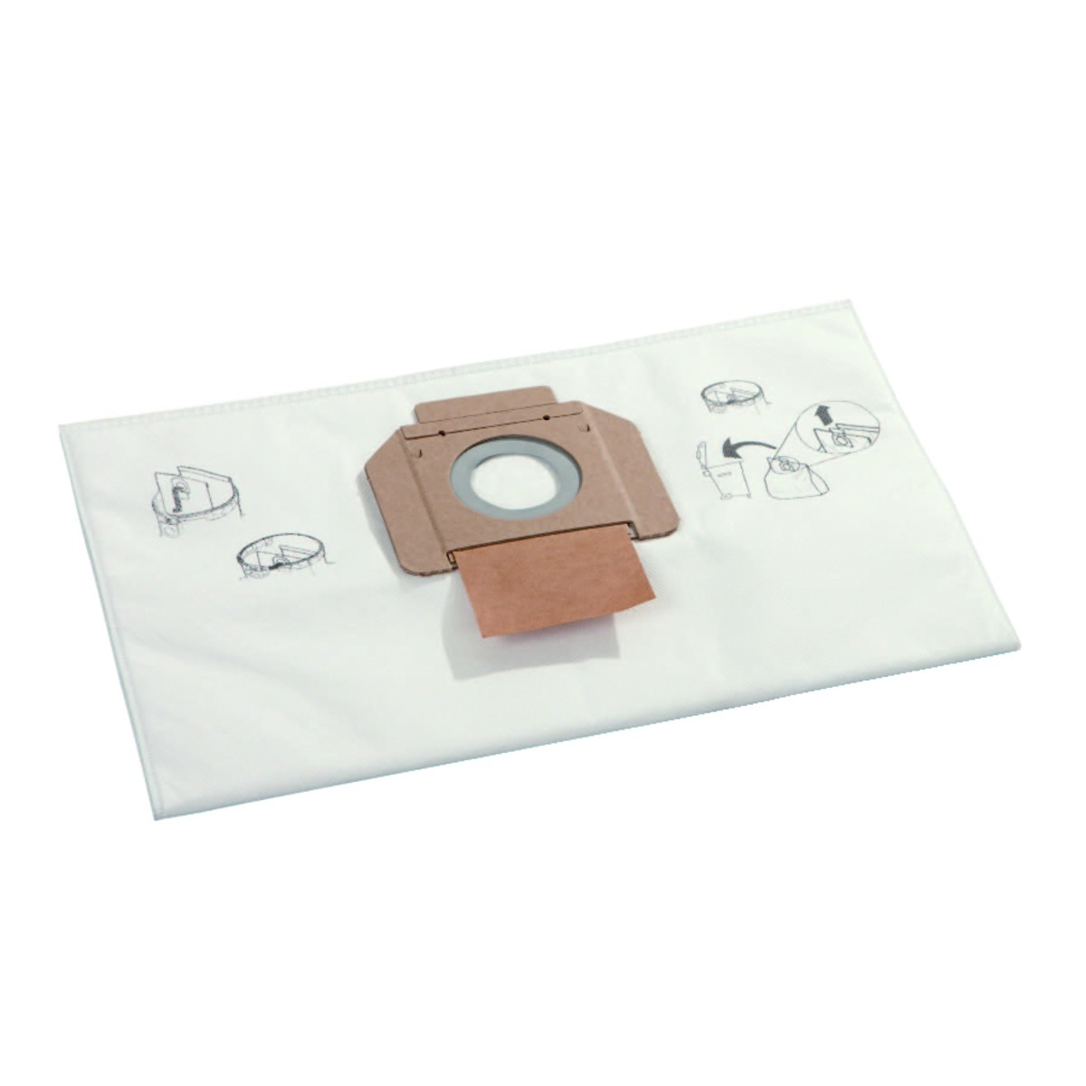 Sacs à poussière pour Vortex Compact x5 RENFERT