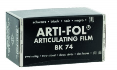 Arti-Fol 8µ noir 75mm 2 faces 15m