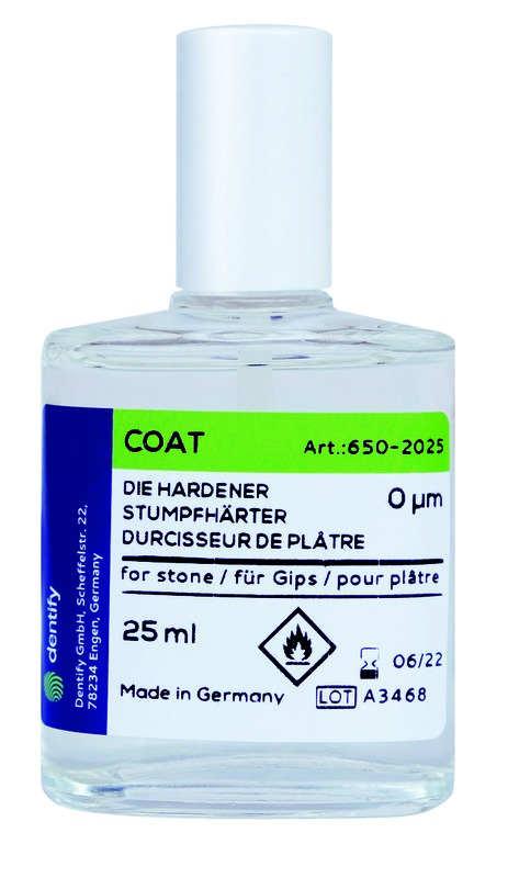 Coat Die Spacer DENTIFY - Durcisseur - Le flacon de 25 ml