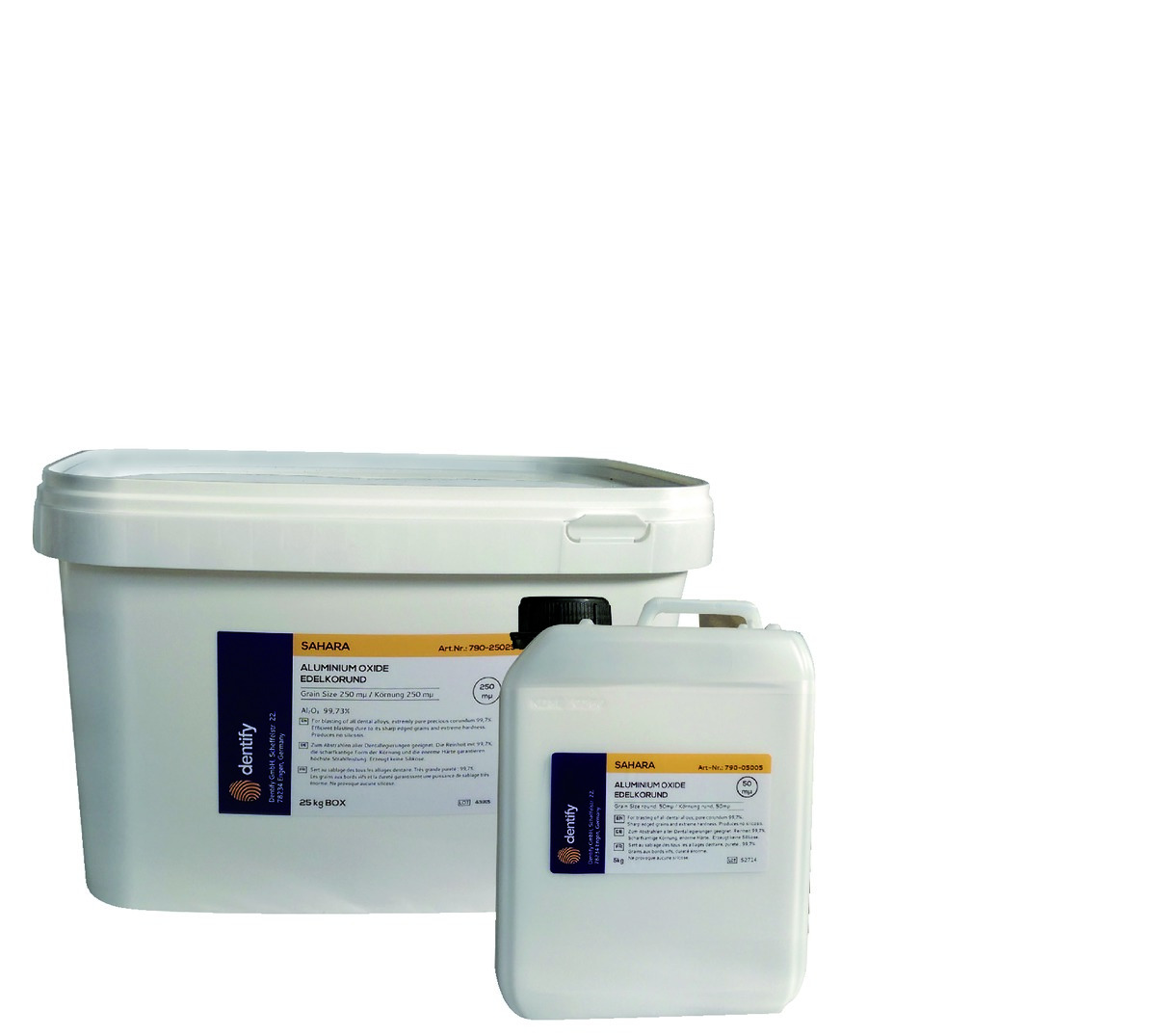 Sahara Oxyde d'alumine DENTIFY - 250 microns - La boîte de 25 kg