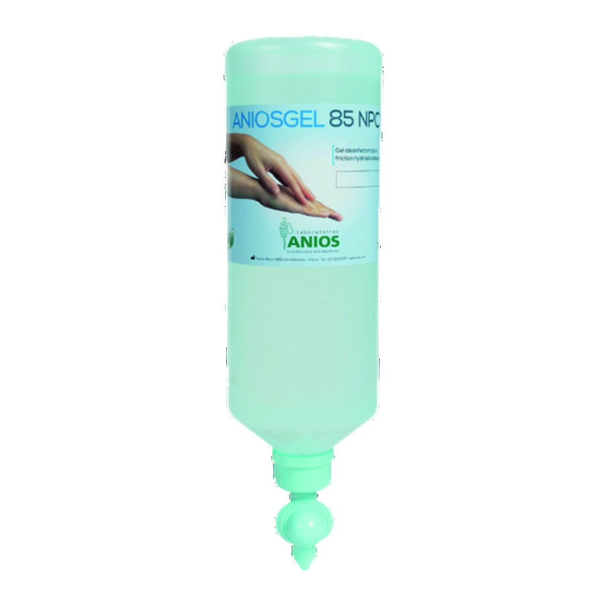 Gel hydroalcoolique NPC ANIOS - Flacon 1L airless