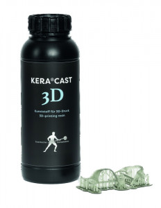 Résine d'impression 3D Kera Cast 1L Eisenbacher