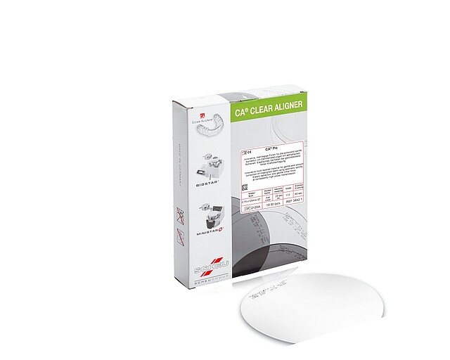 Plaque de thermoformage ca hard 0.75*125mm scheu