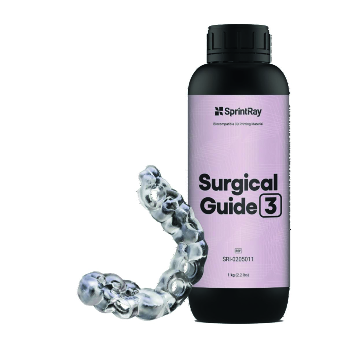 R&eacute;sine d'impression 3D Surgical Guide 3 SRI-0205011 Sprintray