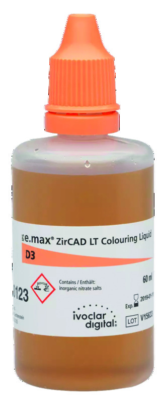 Liquide IPS e.max ZirCAD LT Col. Liq. D3 60ml