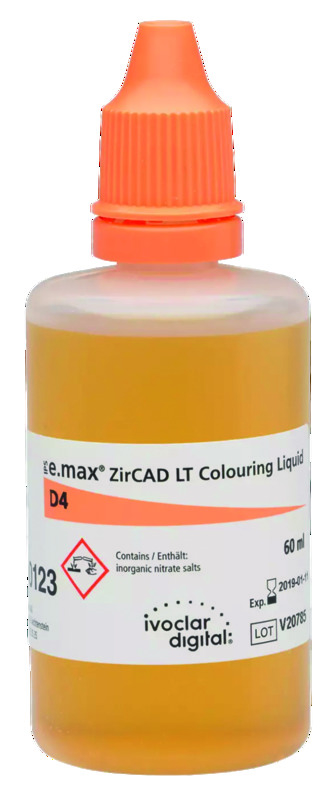 Liquide IPS e.max ZirCAD LT Col. Liq. D4 60ml
