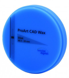 Disque ProArt CAD Wax blue 98.5-20mm/1