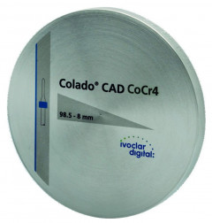 Disque Colado CAD CoCr4 98.5-8mm/1