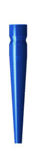 Tenons Coniques Calcinable L 14mm Bleu - Boîte de 40 - CONNECT'IC