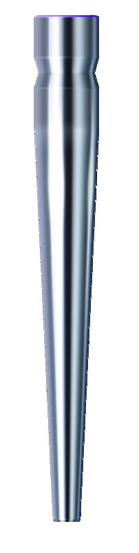 Tenons Coniques Inox L 16mm Violet - Boîte de 20 - CONNECT'IC