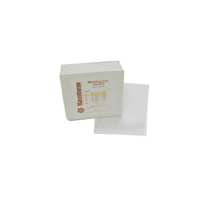 Plaques Mouthgard 120 Transparentes (25) KEYSTONE 