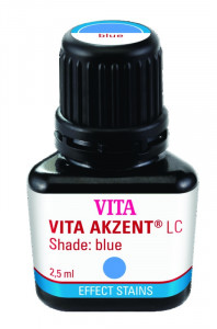 VITA Akzent LC - Effect Stains - Blue - Le flacon de 2.5 ml